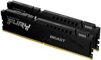 Подробнее о Kingston Fury Beast Black DDR5 64GB (2x32GB) 5600MHz CL40 Kit KF556C40BBK2-64