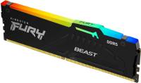Подробнее о Kingston Fury Beast RGB Black DDR5 16GB 5200MHz CL36 KF552C36BBEA-16