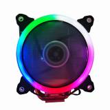 Подробнее о Gembird CPU cooling fan, 12 cm, 150 W, multicolor LED, 4 pin CPU-HURACAN-ARGB-X130