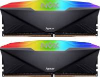 Подробнее о Apacer NOX RGB Black DDR4 16GB (2x8GB) 3200MHz CL16 Kit AH4U16G32C28YMBAA-2