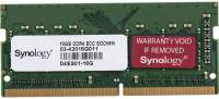 Подробнее о Synology So-Dimm NAS memory DDR4 16GB 2666MHz CL22 ECC Unbuffered D4ES01-16G