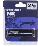 Подробнее о Patriot P400 Lite 500GB M.2 2280 NVMe PCIe Gen4 x4 TLC P400LP500GM28H