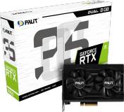 Подробнее о Palit GeForce RTX 3050 Dual 8GB NE63050018P1-1070D
