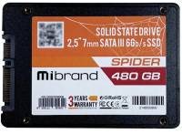 Подробнее о Mibrand Spider 480GB TLC MI2.5SSD/SP480GBST