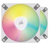 Подробнее о Corsair iCUE AF120 RGB Slim Dual Fan Kit (CO-9050165-WW) White