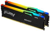Подробнее о Kingston FURY Beast RGB XMP DDR5 64GB (2x32GB) 6000MHz CL40 Kit KF560C40BBAK2-64