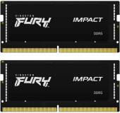 Подробнее о Kingston So-Dimm FURY Impact PnP DDR5 32GB (2x16GB) 5600MHz CL40 Kit KF556S40IBK2-32
