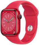 Подробнее о Apple Watch Series 8 45mm Product Red with Product Red Sport Band MNUR3