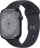 Подробнее о Apple Watch Series 8 GPS 45mm Midnight Aluminum Case w. Midnight Sport Band MNP13