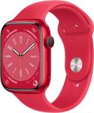 Подробнее о Apple Watch Series 8 GPS 45mm PRODUCT RED Aluminum Case w. PRODUCT RED S. Band MNP43