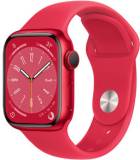 Подробнее о Apple Watch Series 8 GPS + Cellular 41mm PRODUCT RED Aluminum Case w. PRODUCT RED S. Band M/L MNV63