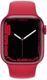 Подробнее о Apple Watch Series 7 41mm LTE RED Aluminum Case with RED Sport Band MKHV3