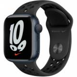 Подробнее о Apple Watch Nike Series 7 LTE 41mm Midnight Aluminum Case w. Anth./Black Nike S. Band MKHM3