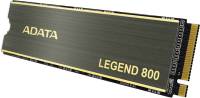 Подробнее о A-Data LEGEND 800 500GB M.2 2280 NVMe PCIe Gen4 x4 3D NAND ALEG-800-500GCS