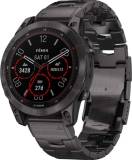 Подробнее о Garmin Fenix 7 Sapphire Solar Carbon Gray DLC Titanium with Titanium Band 010-02540-39