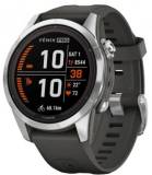 Подробнее о Garmin Fenix 7S Pro Solar Silver w. Graphite Band 010-02776-00/01