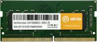 Подробнее о ATRIA So-Dimm DDR4 8GB 2666MHz CL19 UAT42666CL19SK1/8