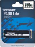 Подробнее о Patriot P400 Lite 250GB M.2 2280 NVMe PCIe Gen4 x4 TLC P400LP250GM28H