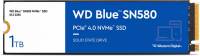 Подробнее о Western Digital WD Blue SN580 1TB M.2 2280 NVMe PCIe Gen4 x4 TLC WDS100T3B0E