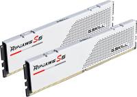 Подробнее о G.Skill Ripjaws S5 White DDR5 32GB (2x16GB) 5600MHz CL40 Kit F5-5600J4040C16GX2-RS5W