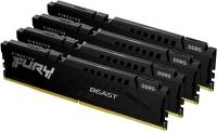 Подробнее о Kingston FURY Beast Black XMP DDR5 128GB (4x32GB) 5200MHz CL40 Kit KF552C40BBK4-128