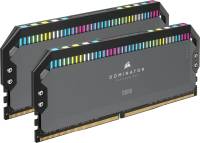 Подробнее о Corsair DOMINATOR PLATINUM RGB Cool Grey DDR5 32GB (2x16GB) 6000MHz CL36 Kit CMT32GX5M2D6000Z36