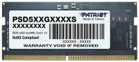 Подробнее о Patriot So-Dimm Signature Line DDR5 16GB 5600MHz CL46 PSD516G560081S