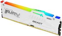 Подробнее о Kingston FURY Beast White RGB XMP DDR5 32GB 6000MHz CL40 Kit KF560C40BWA-32
