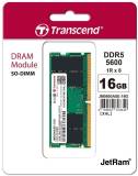 Подробнее о Transcend So-Dimm JetRAM DDR5 16GB 5600MHz CL46 JM5600ASE-16G