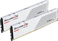 Подробнее о G.Skill Ripjaws S5 White DDR5 32GB (2x16GB) 5200MHz CL36 Kit F5-5200J3636C16GX2-RS5W