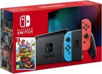 Подробнее о NINTENDO Switch OLED Model with Neon Blue and Neon Red Joy-Con + Mario 3D