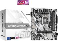 Подробнее о ASRock H610M-HDV/M.2+ D5