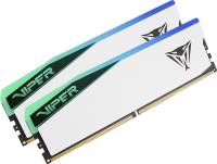 Память Patriot Viper Elite RGB DDR5 32GB (2x16GB) 7000MHz CL38 Kit PVER532G70C38KW