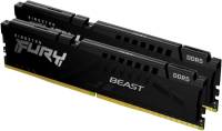 Подробнее о Kingston FURY Beast Black XMP DDR5 64GB (2x32GB) 6400MHz CL32 Kit KF564C32BBK2-64