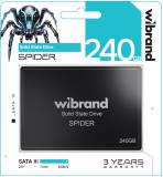 Подробнее о Wibrand Spider 240GB 3D NAND TLC WI2.5SSD/SP240GBST