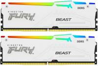 Подробнее о Kingston FURY Beast White RGB EXPO DDR5 64GB (2x32GB) 6400MHz CL32 Kit KF564C32BWEAK2-64