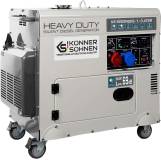 Подробнее о Konner&Sohnen Heavy Duty Silent Diesel Generator 7.5kW KS 9202HDES-1/3 ATSR (EURO II)