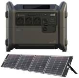 Подробнее о Segway CUBE 1000 Portable Power Station 2200W/1024Wh Plus Solar Panel 250W Kit AA.13.04.02.0004-SET250