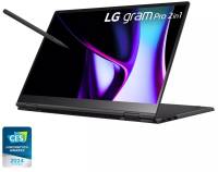 Подробнее о Lg gram Pro 16' OLED 2in1 Thin and Lightweight Laptop Black 16T90SP-K.ADB9U1