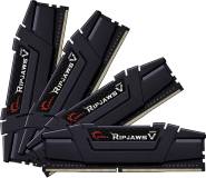 Подробнее о G.Skill Ripjaws V DDR4 32GB (4x8GB) 3600MHz CL16 Kit F4-3600C16Q-32GVKC