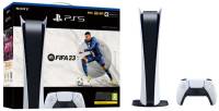 Подробнее о Sony PlayStation 5 Digital Edition 825GB White + EA SPORTS FIFA 23 Bundle PS5DE_FIFA23