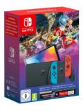 Подробнее о NINTENDO Switch OLED Joy-Con Neon Blue/Red + Mario Kart 8 Deluxe + 3 Month Online Bundle