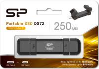 Подробнее о Silicon Power DS72 250GB Black SB 3.2 Gen2 Type-C SP250GBUC3S72VPK