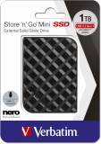 Подробнее о Verbatim External SSD Store-n-Go Mini 1TB Black USB 3.2 Gen1 Type-C 53237