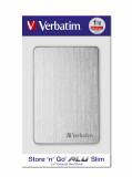 Подробнее о Verbatim Store-n-Go Alu Slim 1TB Silver USB 3.2 Gen1 Type-C 53663