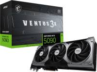 Подробнее о MSI GeForce RTX 5090 32GB VENTUS 3X OC RTX 5090 32G VENTUS 3X OC