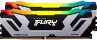 Подробнее о Kingston FURY Renegade Silver/Black RGB CUDIMM XMP DDR5 48GB (2x24GB) 8400MHz CL40 Kit KF584CU40RSAK2-48