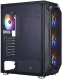 Корпус 1STPLAYER X6-BK-4F1