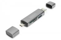 Подробнее о Digitus reader USB-C/USB 3.0 SD/MicroSD DA-70886