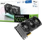 Видеокарта PNY GeForce RTX 5070 Ti Overclocked Triple Fan 16GB VCG5070T16TFXPB1-O